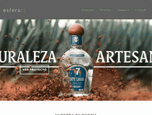 Tablet Screenshot of esfera.cc